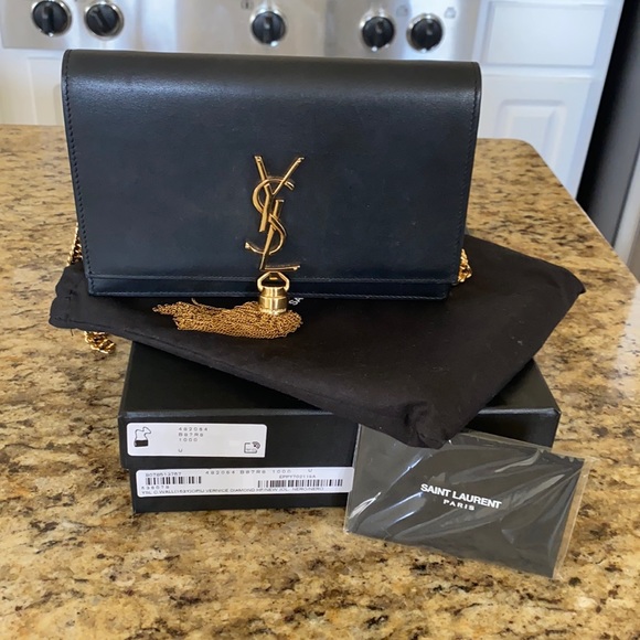 Saint Laurent Handbags - Yves Saint Laurent Kate Tassel Bag